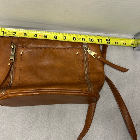 Alter'd State Leather Purse and Handbag Crossbody Shoulder Bag Brown Leather - Picture 5 of 13